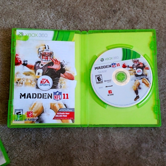 3 NFL Madden NFL GAMES Xbox 360 - Picture 4 of 13
